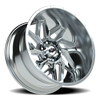 Vision Spyder 6-Lug 139.7mm Chrome Wheel