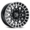 Vision Wheel 5-127 GBML VIS SAVAGE Gloss Black Machined Finish Automotive Wheel