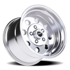 Vision Wheel 5x120.65/4.75 Polished Straight Lit Wheel