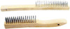WILMAR WLM1450 2 pc Wood Handle Wire Brush