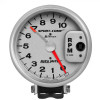Auto Meter ATM3910 5IN TACH 10000 RPM STD IGN SILVER