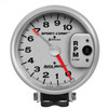 Auto Meter ATM3910 5IN TACH 10000 RPM STD IGN SILVER