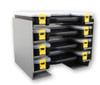 KARGOMASTER 40380 STL4 TOTE SHELF CAB 4- 40350 TOT IN