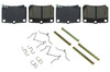 Centric Parts CEN105.07330 POSIQUIET PREMIUM CERAMIC BRAKE PADS WITH HARDWARE