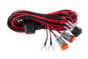Diode Dynamics DDYDD4033 LIGHT DUTY DUAL OUTPUT LIGHT BAR WIRING HARNESS