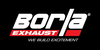 Borla Universal Pro-XS Oval 2.5in Inlet/Outlet Center/Center Notched Muffler