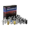 McGard 5 Lug Hex Install Kit w/Locks (Cone Seat Nut) M12X1.5 / 13/16 Hex / 1.5in. Length - Black