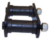 Crown Automotive CASJ0928763 4850 VJ JEEPSTER/4765 PU/4663 STATION WAGON/4863 SEDAN DELIVERY SHACKLE KIT