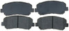 R/M BRAKES MGD1623ACH BRAKE PAD SET