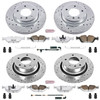 Power Stop 03-08 BMW Z4 Front & Rear Z26 Street Warrior Brake Kit