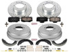 Power Stop 01-02 Toyota 4Runner Front & Rear Z23 Evolution Sport Brake Kit