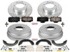 Power Stop 95-00 Toyota 4Runner Front & Rear Z23 Evolution Sport Brake Kit
