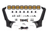 18C WRANGERL JL SS5 SPORT CROSSLINK WINDSHIELD YELLOW COMBO LIGHT BAR KIT