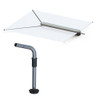 TACO ShadeFin w/White Fabric, Bag &amp; Fixed Rod Holder Mount Kit