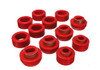 ENERGY SUSPN 34130R Energy Suspension Body Mount Set for S10