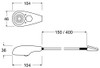 HELLA265-343720622 RED/WHT TABLE LIGHT