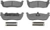 WAGNER BRAKE MX711 SEMI-MET DISC PAD SET