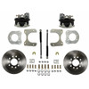Leed Brakes LEERC4001 REAR DISC BRAKE KIT WITH PLAIN ROTORS AND ZINC PLATED CALIPERS