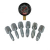 Leed Brakes LEEBPG001 BRAKE PRESSURE GAUGE KIT W/ 5/1624 3/824 M7X1.0 M8X1.25 M10X1.0 AND M10X1.