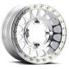 Method Race Wheels MRWMR413510121155B MR413 BEADLOCK 15X10 5+5/0MM OS 5X4.5 70MM CB POLISHED W/ BHH24100