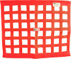 Ribbon Window Net 24x24 Red SFI