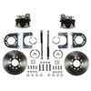 Leed Brakes LEERC0002 REAR DISC BRAKE KIT WITH PLAIN ROTORS AND ZINC PLATED CALIPERS