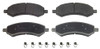 WAGNER BRAKE MX1084 SEMI-MET DISC PAD SET