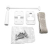 CAMCO 42393 DR HOLDER KIT, 6 WHT