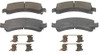 WAGNER BRAKE QC974 CERAMIC DISC PAD SET