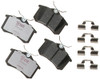 R/M BRAKES EHT340AH BRAKE PAD SET