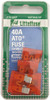 LITTELFUSE ATO40BP ATO FUSE 5 CDS/PACK, 40A