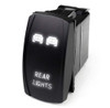RACESPORT LT LJ60W LED ROCKER SWITCH W/ WHITE LED RADI