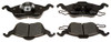 R/M BRAKES MGD816C BRAKE PAD SET