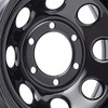PRO COMP WHL 977883 Wheels: 17X8 Wheel Size; 6X5.5 Bolt Pattern; 4.25 Backspacing; Steel 97 Series 8 hole wheel; Black