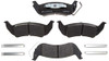 R/M BRAKES MGD1040ACH BRAKE PAD SET