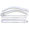 VENTSHADE CO 684383 VENTVISOR CHROME 4PC