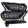 ALPHAREX USA 880124 LED PROJECTOR HEADLIGHTS PLANK STYL