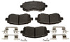 R/M BRAKES MGD721CH BRAKE PAD SET R/M BRAKES MGD721CH BRAKE PAD SET