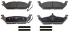 WAGNER BRAKE MX1012 SEMI-MET DISC PAD SET