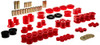 ENERGY SUSPN 718106R Urathane suspention bushing replacement kit; Red in color; Nissan 240SX