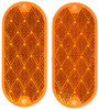 PETERSON MFG V480A 2PK REFLECTOR AMBER