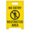 TOP TAPE ASF1004 NO ENTRY RESTRICTED AREA A-FRAME FL