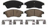 WAGNER BRAKE ZD1522 CERAMIC BRAKE PADS