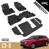 3D MATS/U-AC MZ05701509 3D KAGU FLOOR MAT 3 ROW SET BLACK 3D MATS/U-AC MZ05701509 3D KAGU FLOOR MAT 3 ROW SET BLACK
