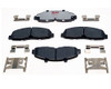 R/M BRAKES EHT679H BRAKE PAD SET