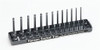 HANSEN GLOBAL  INC. HR1402 1/4 Peg Style Socket RackMetric HANSEN GLOBAL  INC. HR1402 1/4 Peg Style Socket RackMetric