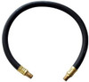 Chicago Pneumatic CPTCA049271 1/2-Inch Whip Hose with 3-Foot 3/8-Inch Thread