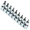 SK Hand Tool SKT19749 SK Hand Tool .38in. Drive Fractional Tamper-Proof Hex Bit Socket Set - 9 Pieces