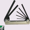 EKLIND TOOL EKL22571 EKLIND 22571 Classic Steel Handle Fold-up TORX star Key - 7pc set T10-T40