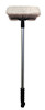 Carrand CRD93055 Flow Through Wash Brush, 8" Wide, with On/Off Water Control, 29" Lightweight Aluminum Handle